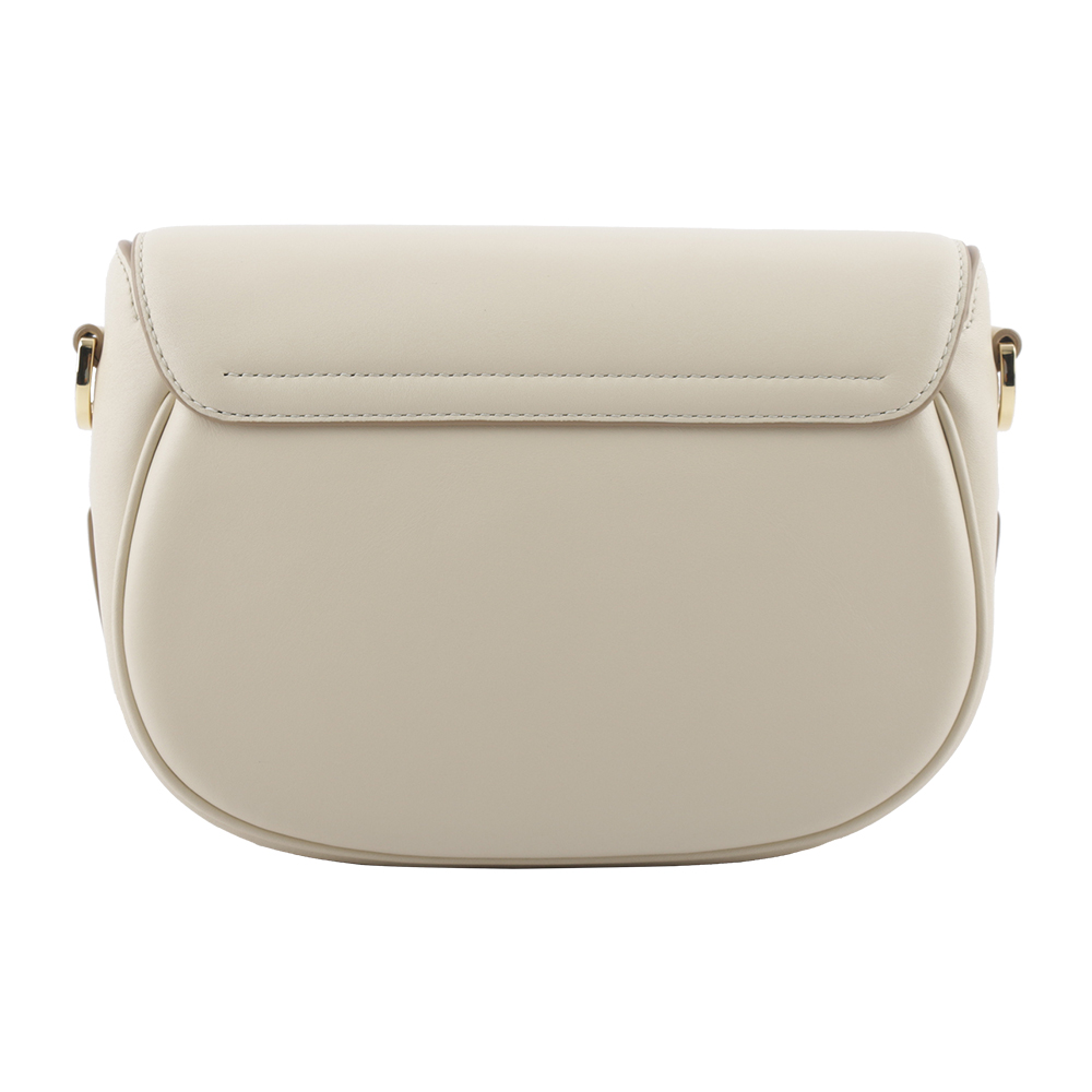MARC JACOBS THE MESSENGER 翻蓋馬鞍斜背包/天空白, , large