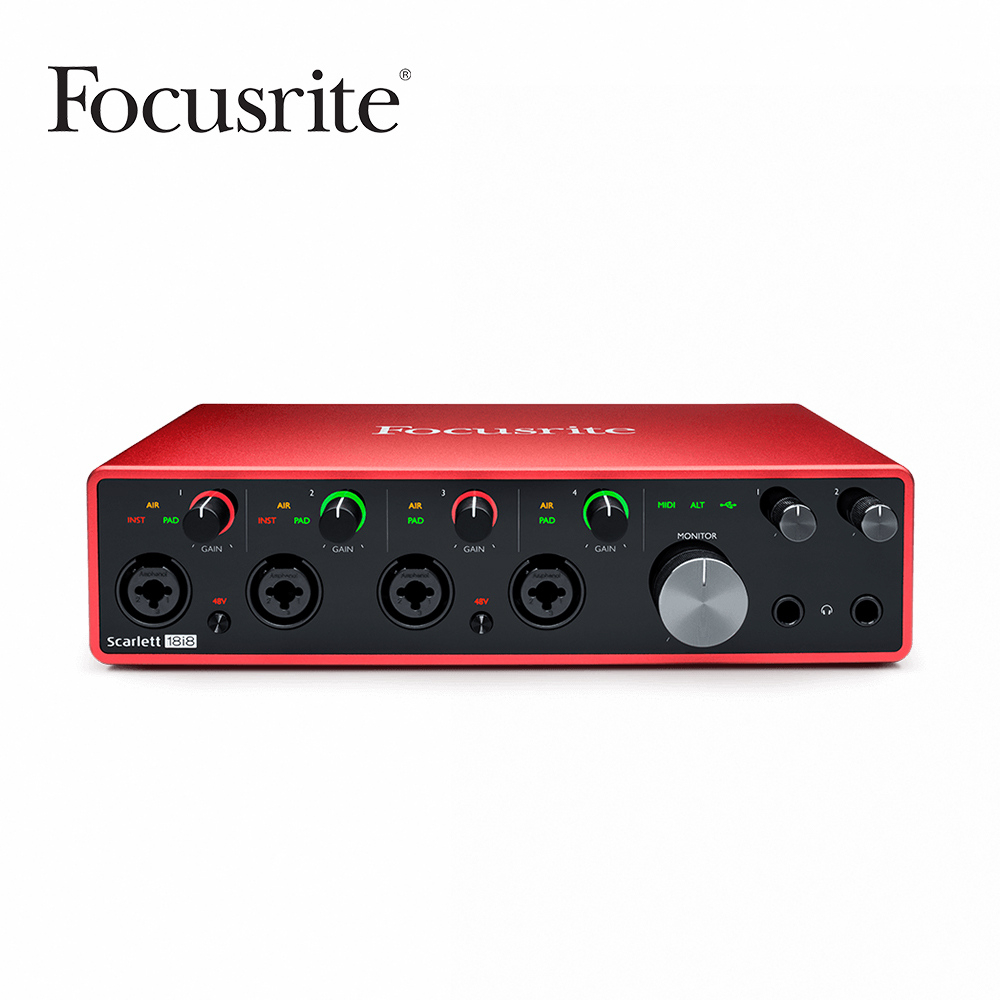 Focusrite Scarlett 18i8 3rd Gen 第三代 錄音介面【敦煌樂器】, , large