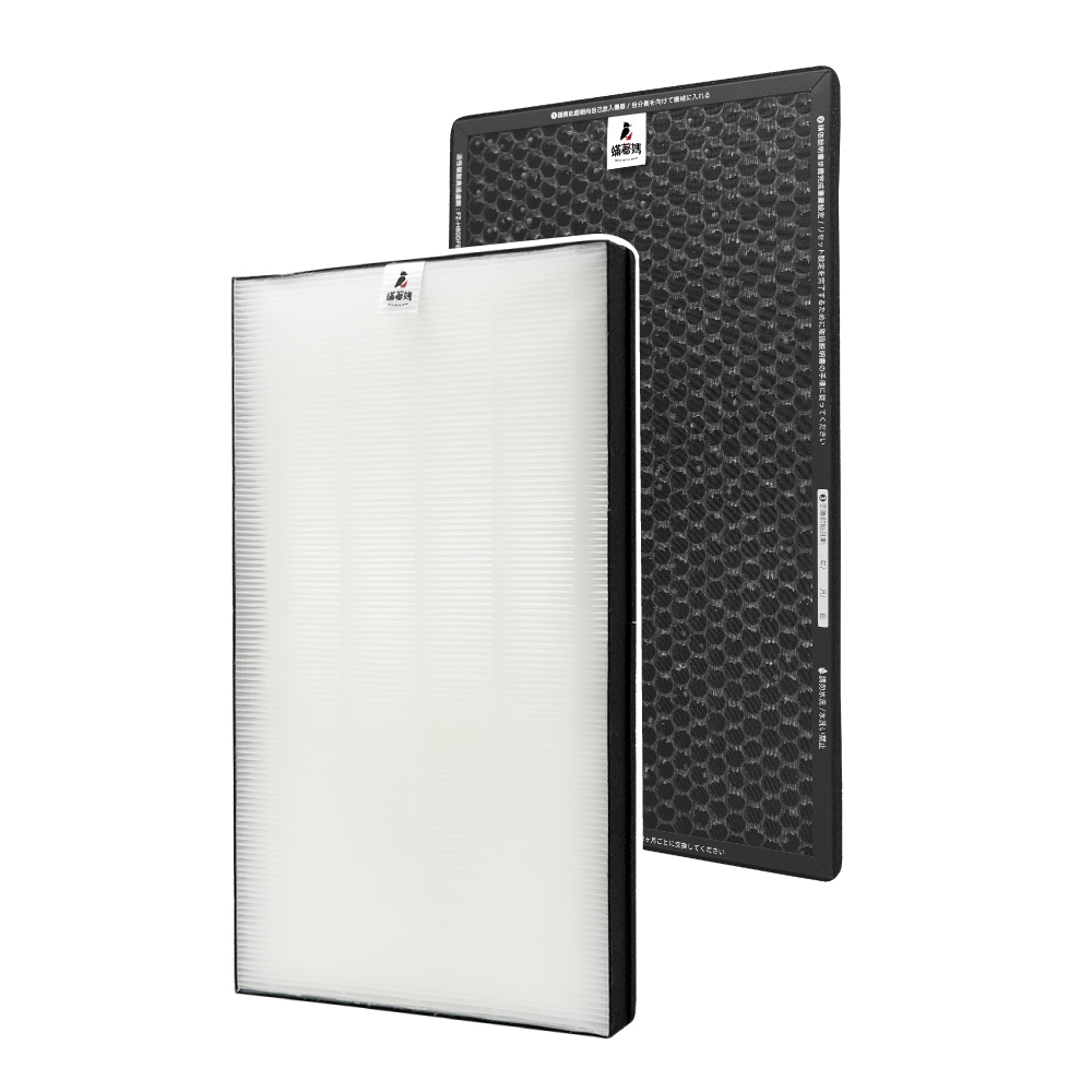 蟎著媽 適用 SHARP 夏普 FP-J80T-W FP-J60T-W FU-H80T-N FZ-H80HFE 空氣清淨機 濾網, , large