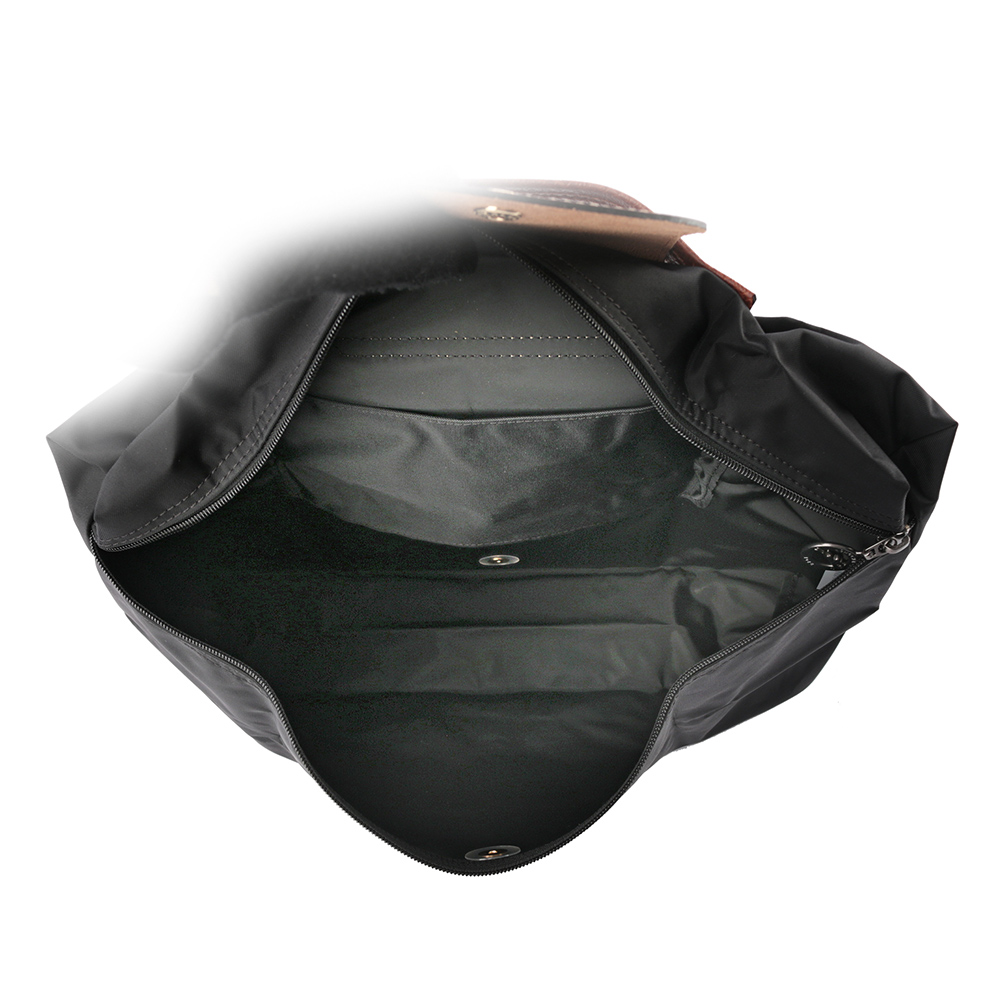 LONGCHAMP S號 LE PLIAGE手提公事包/黑色, , large