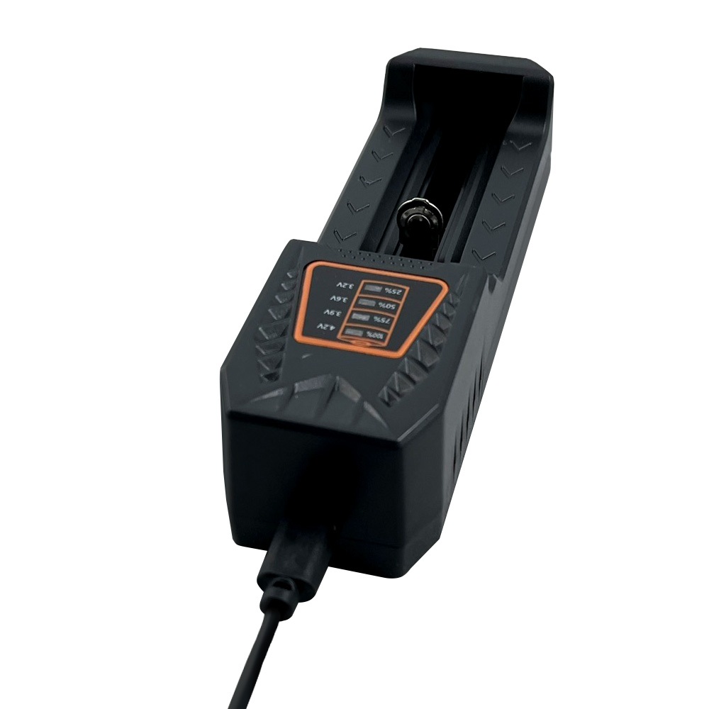 PRACTICAL PCA-006 Single Slot Lithium Battery Charger Marquee Display Overcharge/Overheat/Short Circuit Protection Suitable for a variety of lithium batteries, , large