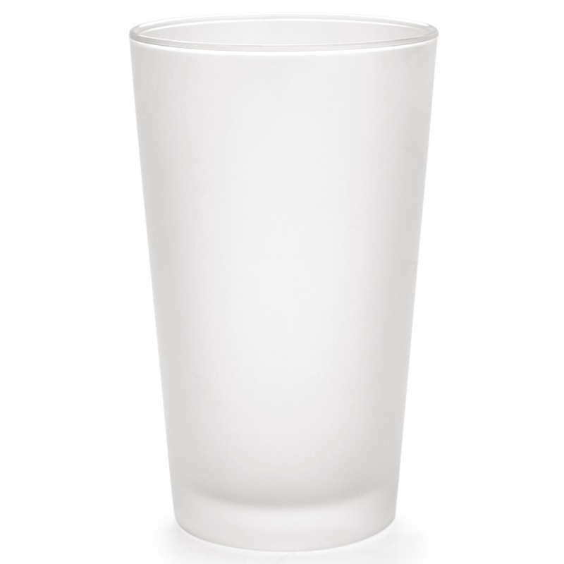 [豐名日本餐具] 4.0"高玻璃杯 霧面 / G04CU0-6