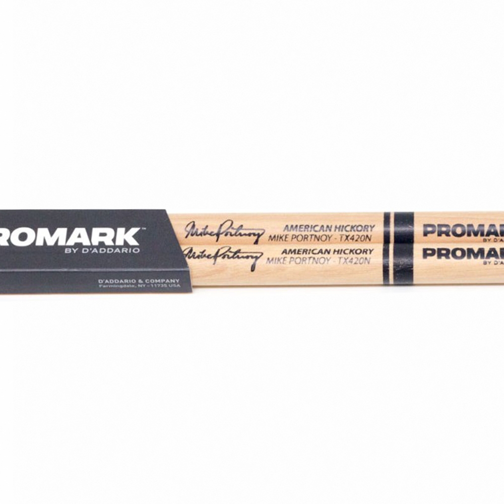 PROMARK TX420N 7A Mike Portnoy 簽名款 胡桃木膠頭鼓棒【敦煌樂器】, , large