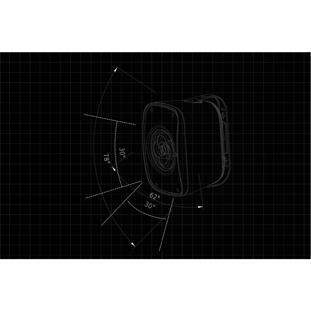 Anaccord雅那歌音響 DC-03-H6 6inch RUBY XSpira IPX66 waterproof desktop wall mount coaxial speakers 1pair, , large