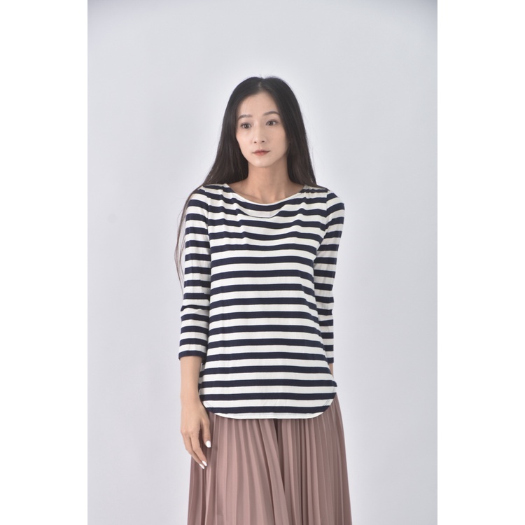 (S) nautica棉質純棉藍色長袖上衣二手衣, , large