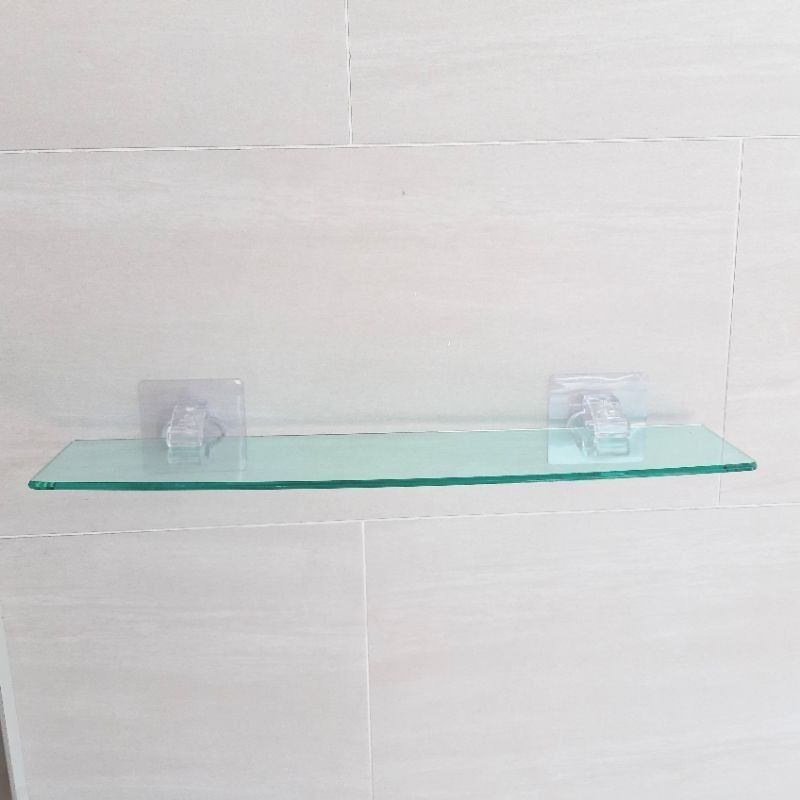 [Beargood sticker] Long Acrylic Wall Shelf, , large