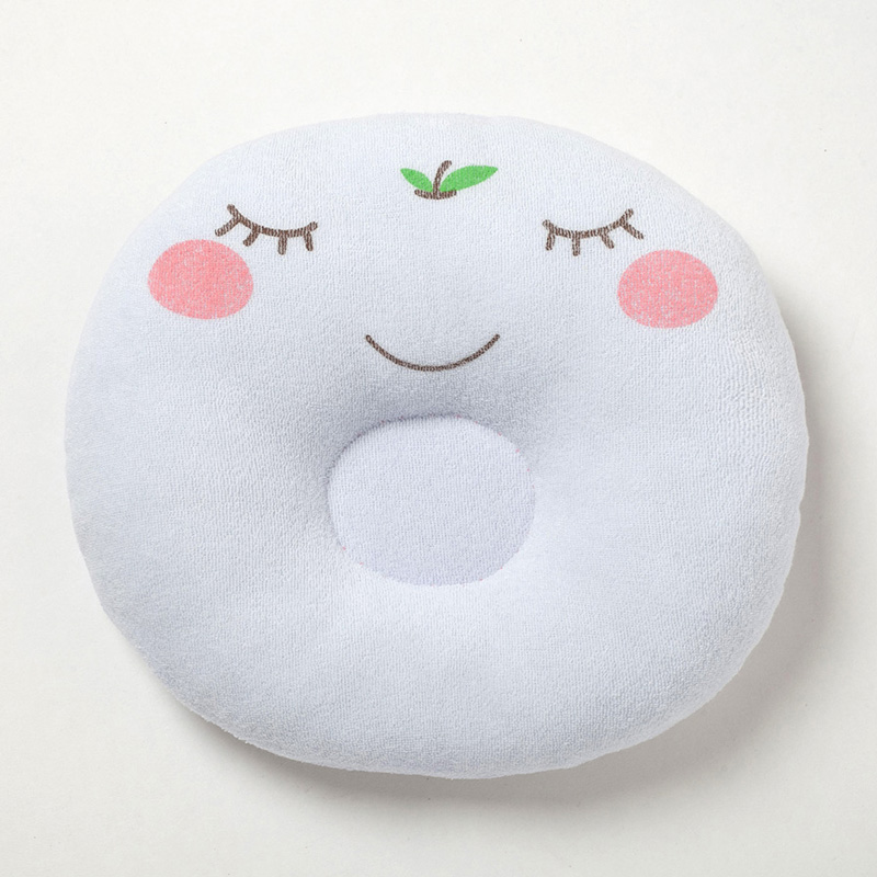 舒眠嬰兒圓枕(可愛蘋果), , large