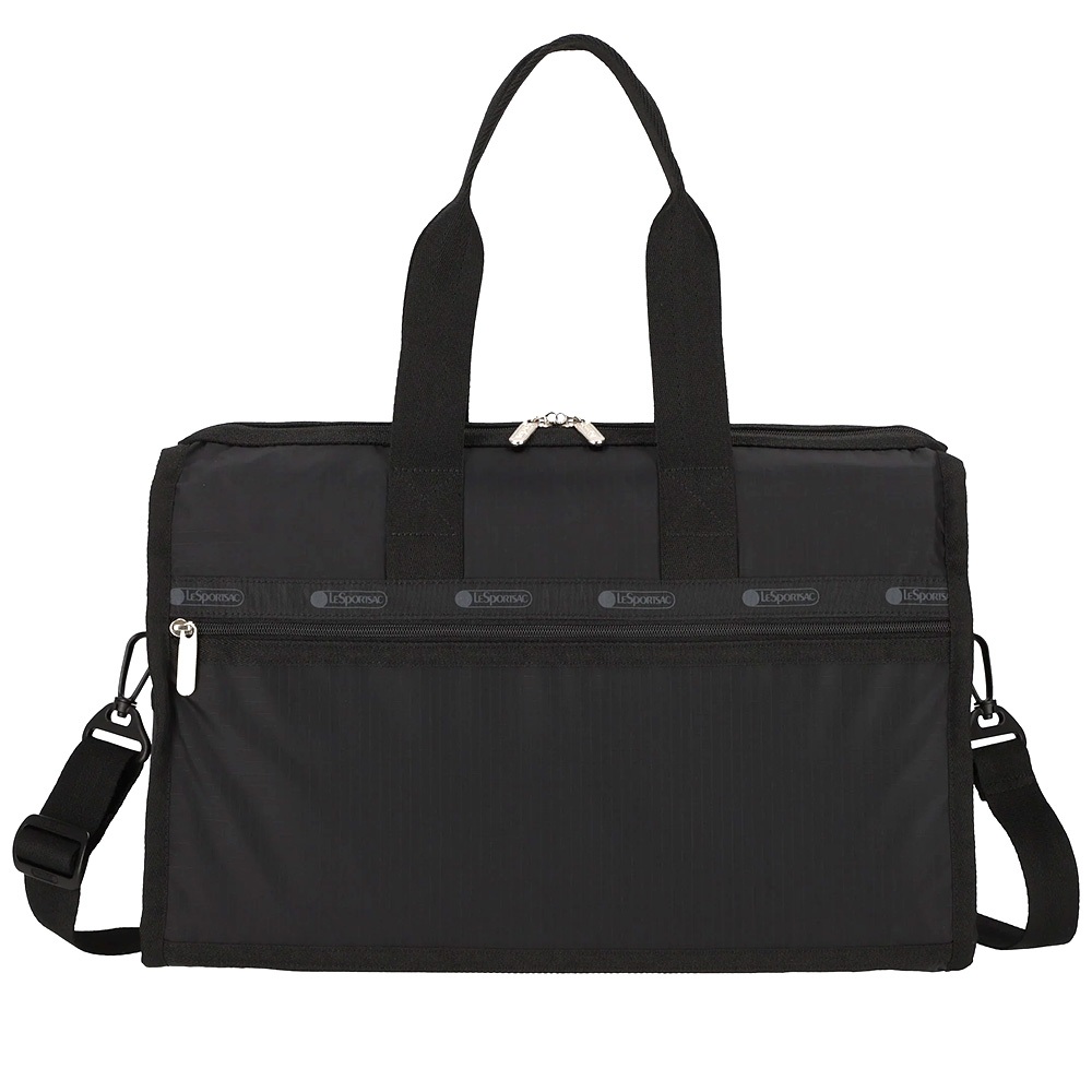 Lesportsac 豪華中型旅行袋-經典黑, , large