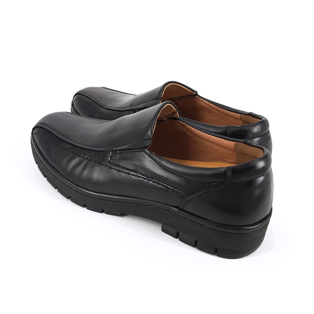 男皮鞋 商務皮鞋 英倫皮鞋 休閒皮鞋 正式皮鞋 亮面皮鞋 透氣 吸汗 不悶熱 柔軟 減壓 耐磨 止滑 耐走 耐久站 黑, , large