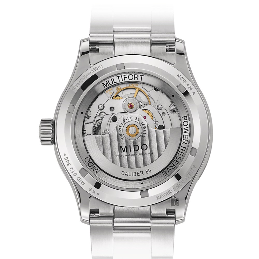 MIDO美度 Multifort 動力儲存機械錶-42mm  M0384241104100, , large