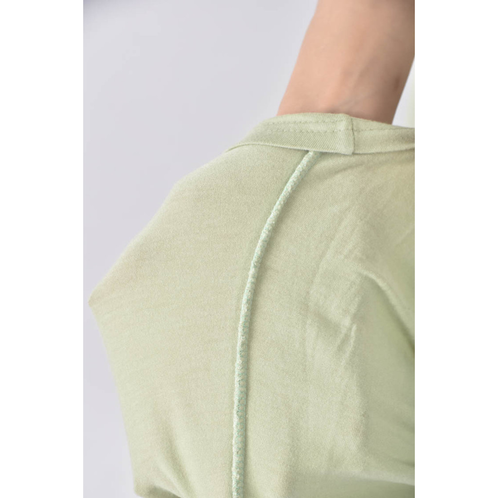 (M) 韓牌綠色洋裝二手衣, , large