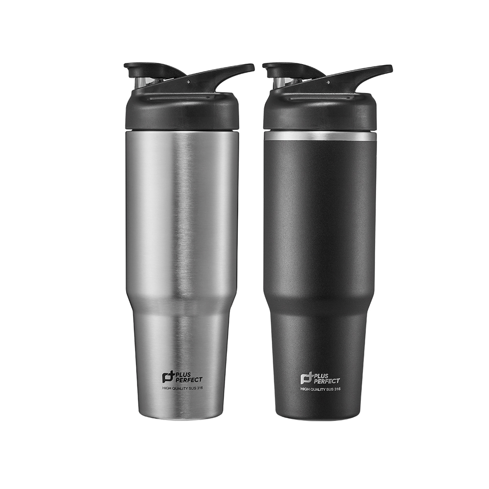 PERFECT 理想牌 運動隨身杯極緻316真空運動隨身杯 霧黑800cc-Leidea樂德兒