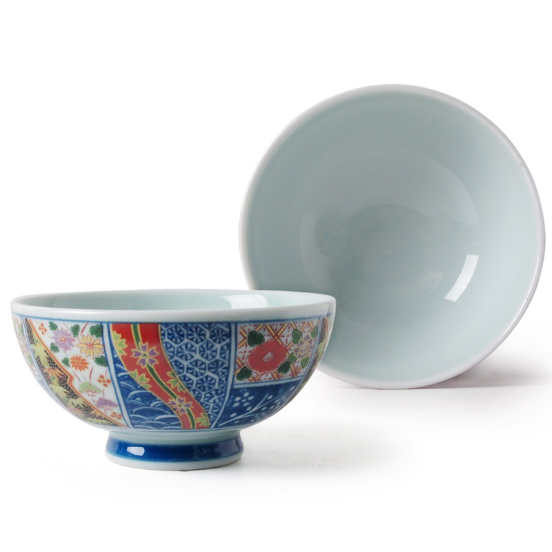 [豐名日本餐具] 4.0"碗  金竹 有田燒 / C04RB0-123, , large