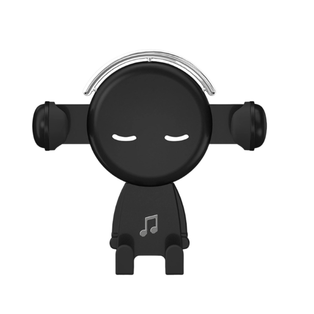 【A&R】360度汽車用出風口手機支架 黑色, , large