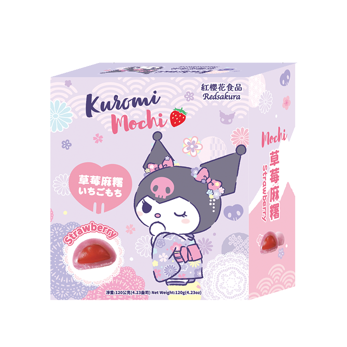 [Hongli] Kuromi Strawberry Mochi 120g