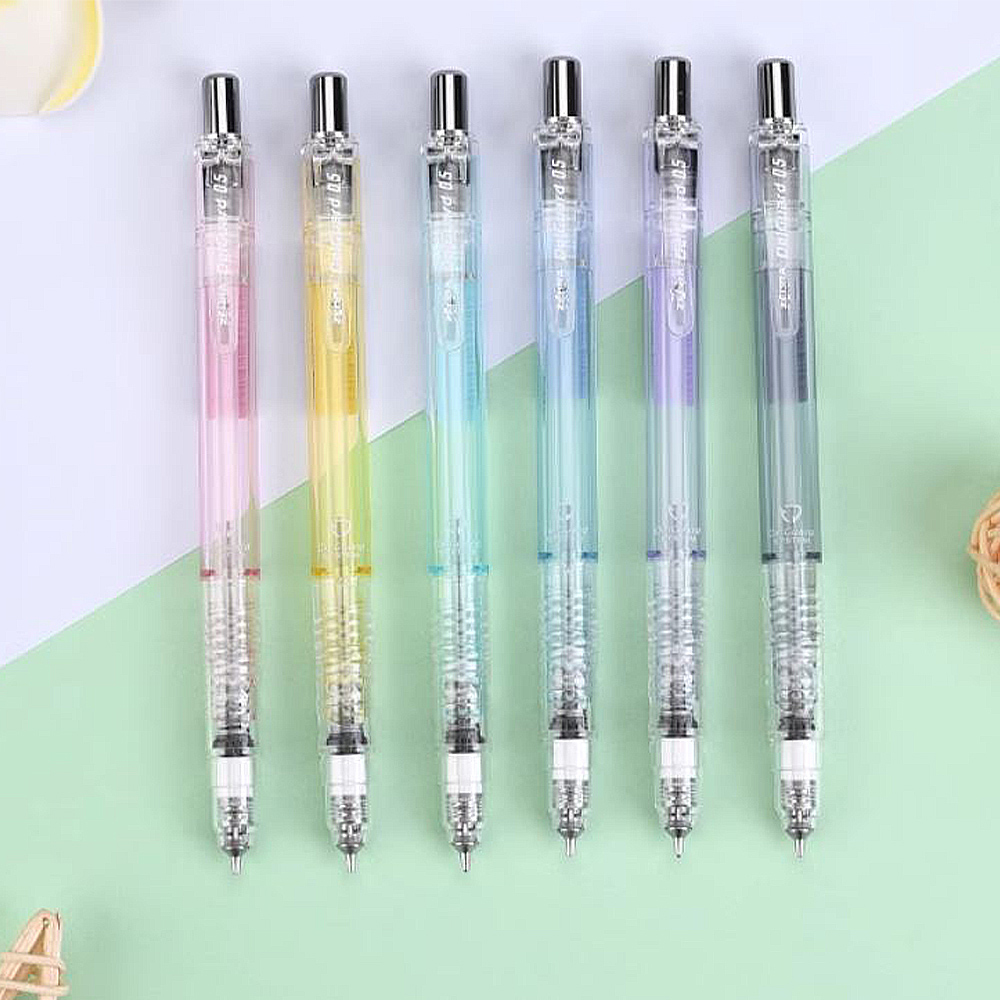 【龍品文創】ZEBRA斑馬MAZ84A-SM 不易斷鉛筆-煙燻-桔桿-1支入, , large