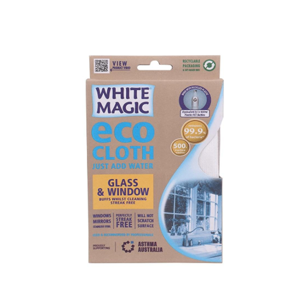 White Magic Eco Cloth Window & Glass , , large