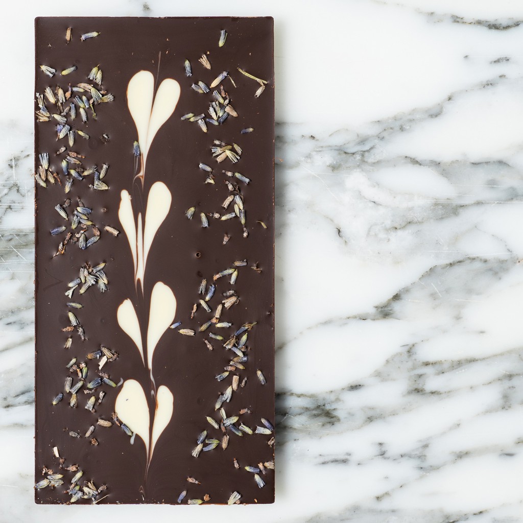 Chocolate with Lavender Flowers, , large