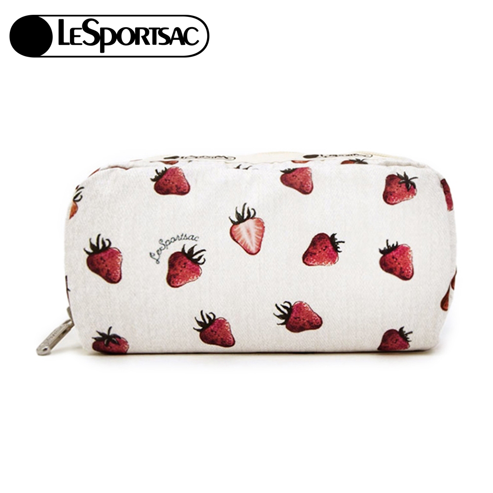 Lesportsac Rectangular Cosmetic 長形化妝包 送禮推薦-莓果輕舞