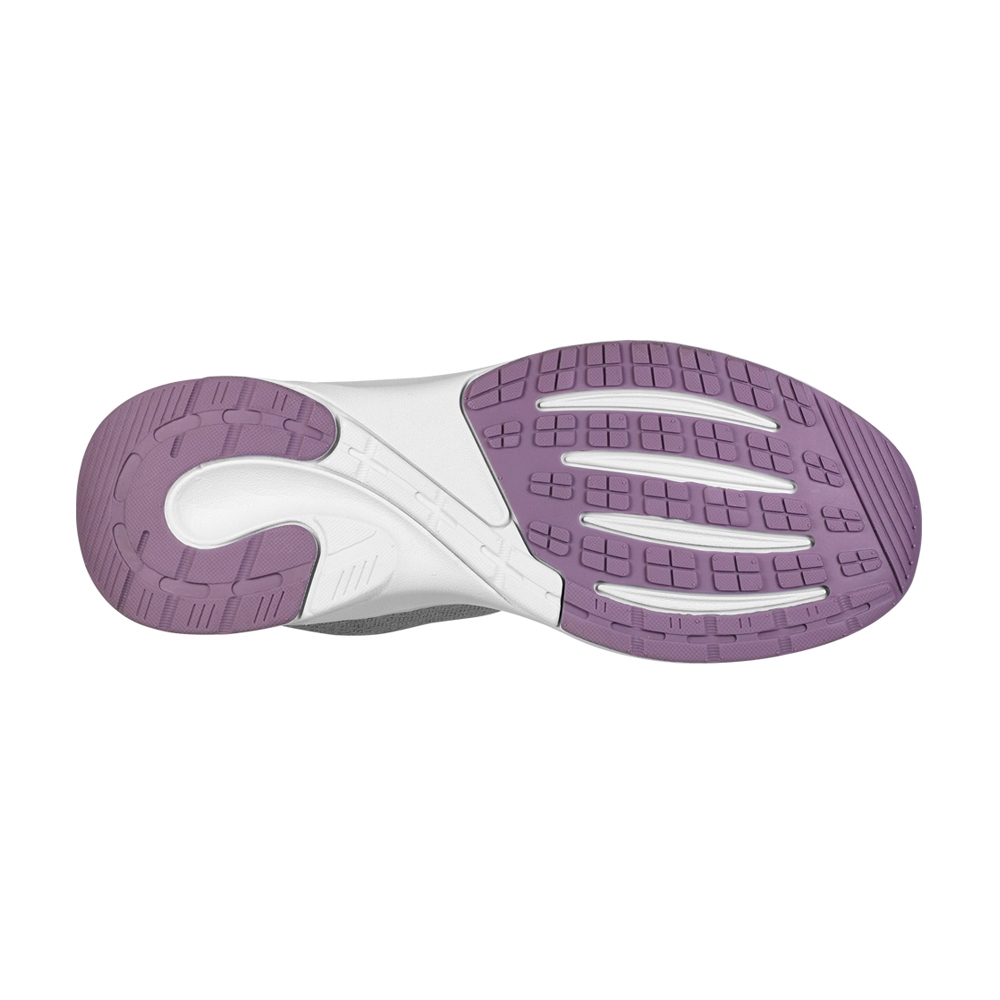 DIADORA迪亞多那 輕量專業慢跑鞋 女運動鞋 女鞋 透氣 強韌梭織 保護後跟 吸震 減壓 輕盈 耐磨 防滑 粉 灰紫, , large