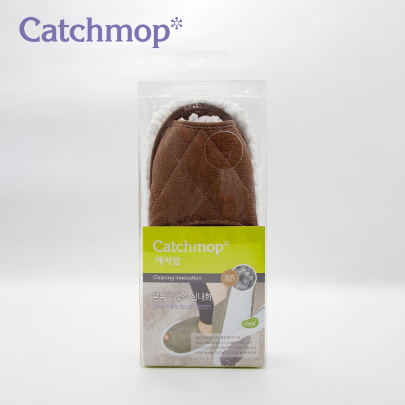 【THE LOEL】Catchmop 神奇可換底加厚拖鞋 (棕色), , large