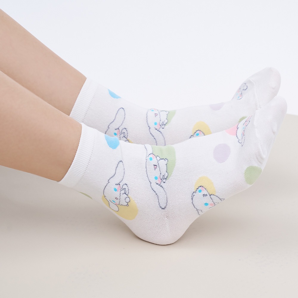 (多款)Sanrio 三麗鷗 大耳狗中統襪【旺達棉品】CN-A305, , large