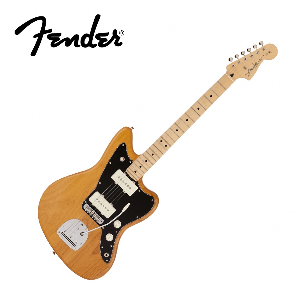 Fender MIJ Hybrid II Jazzmastr MN VNT 日廠 電吉他 復古自然色【敦煌樂器】, , large