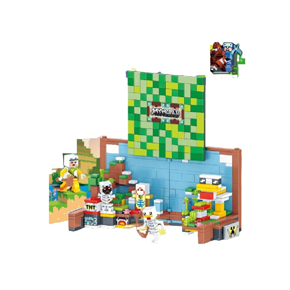  [Brick Republic]LB 1197 Minecraft World (Educational Building Blocks)