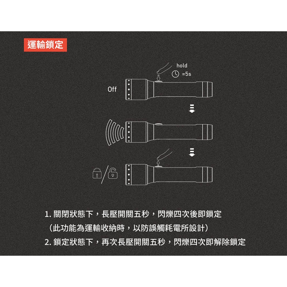 【德國Ledlenser】P5R 充電式伸縮調焦手電筒, , large