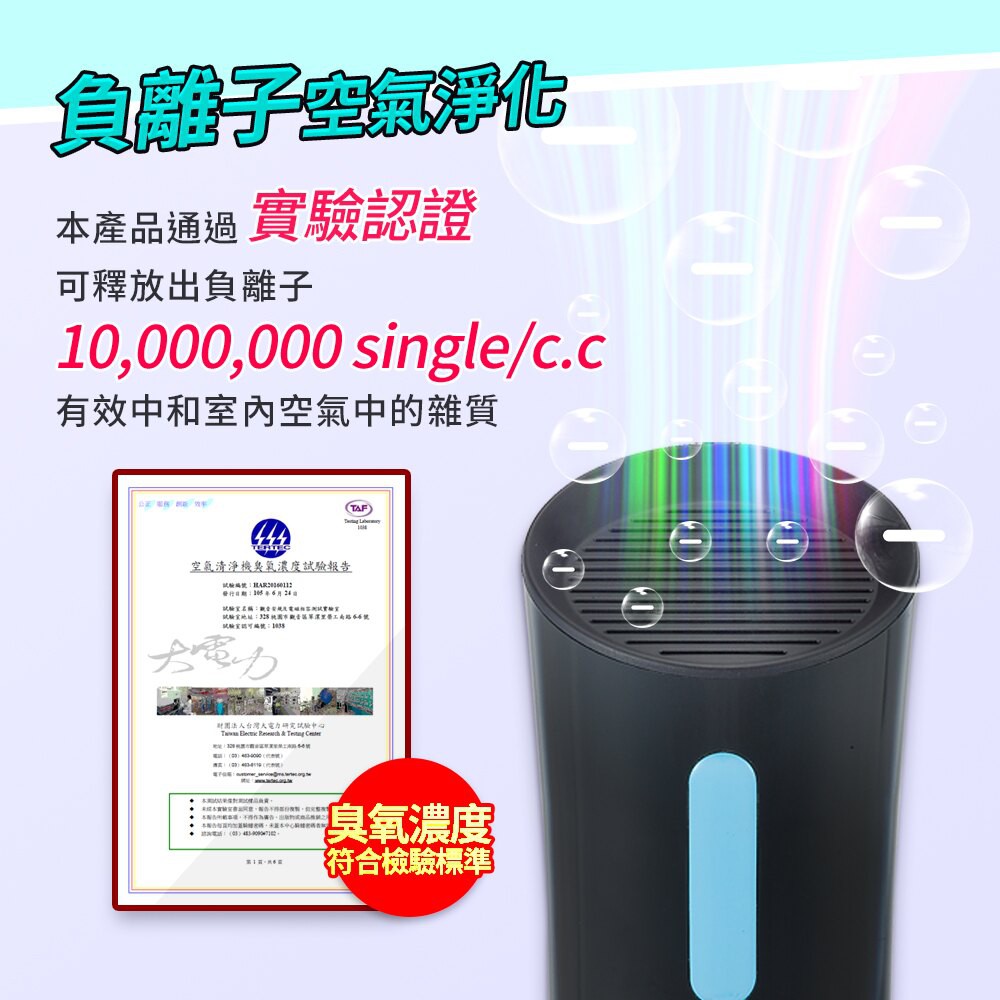 GS MALL 台灣製造 活性碳負離子空氣清淨除塵螨機 紫外線除蹣 循環風扇 負離子除蹣 空氣清淨 除塵螨 活性碳, , large