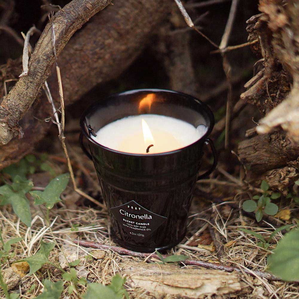 PRAY Bucket Candle(S), , large