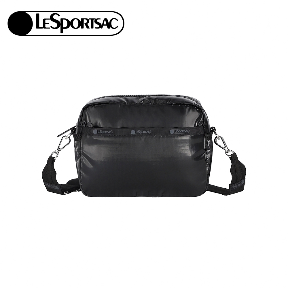 |快速出貨|Lesportsac Deluxe Crossbody 拉鍊斜背包 送禮首選-閃耀黑, , large