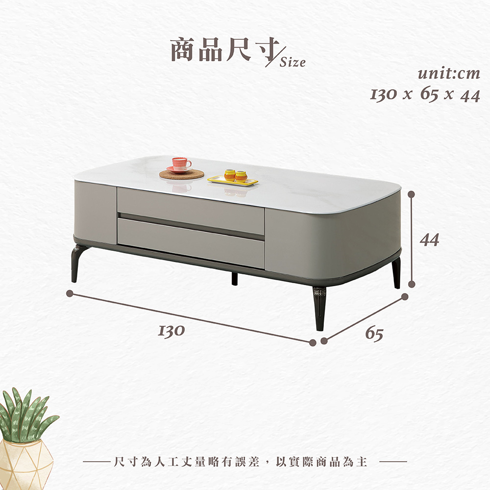 【Hampton 漢汀堡】瑪羅玻璃大茶几, , large