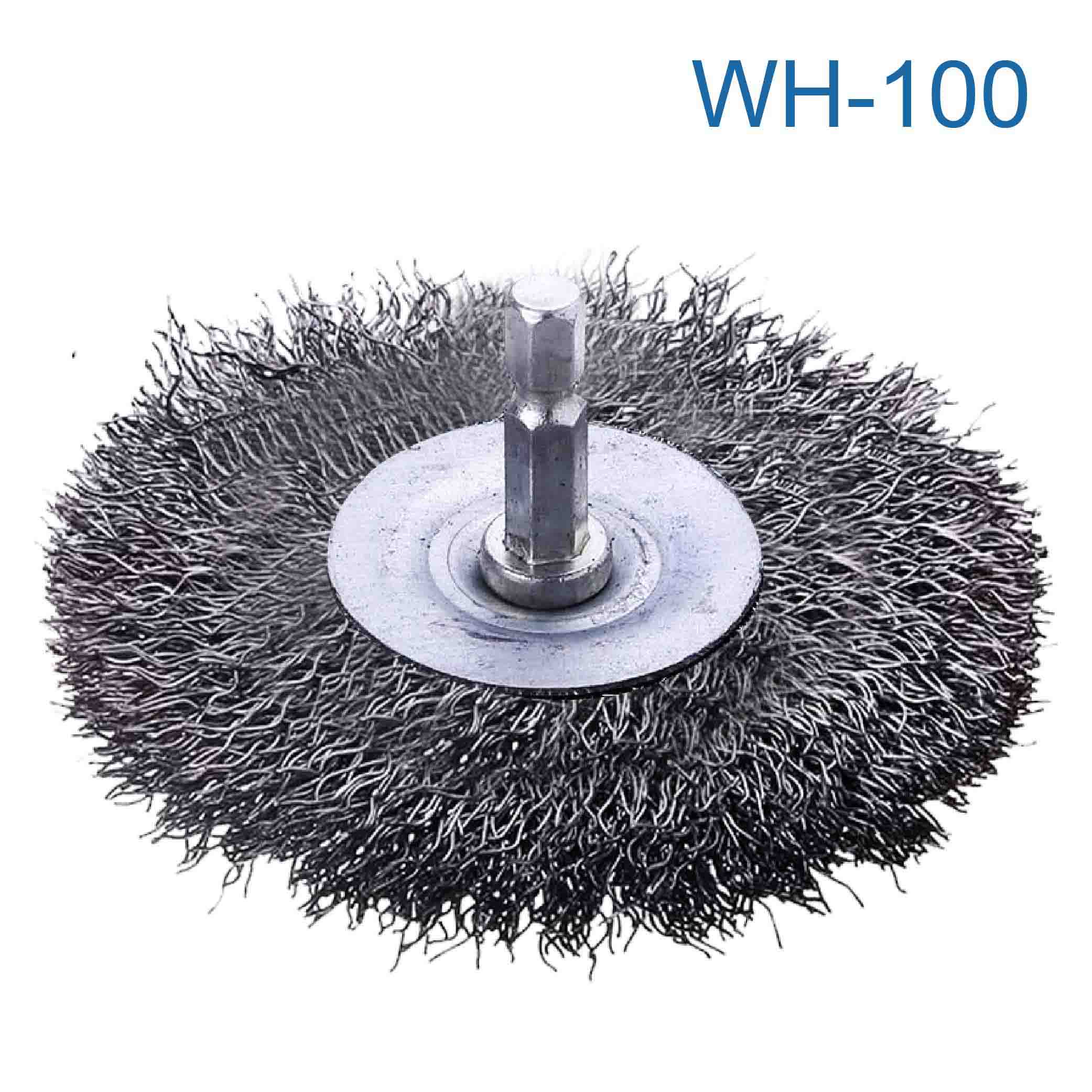 鉅玉經典｜Hexagonal handle wire brush, flat type with handle WH-100