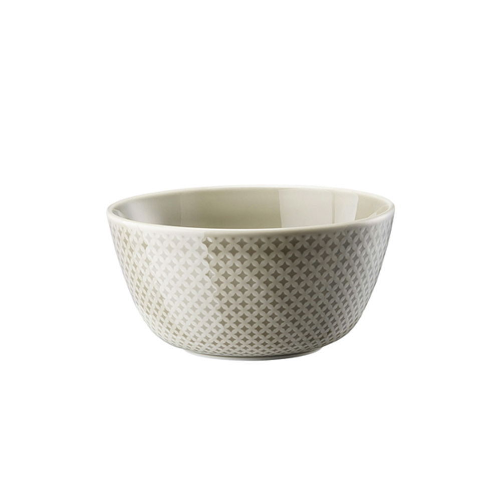 Rosenthal-Junto Round Bowl - Pearl Grey 14cm