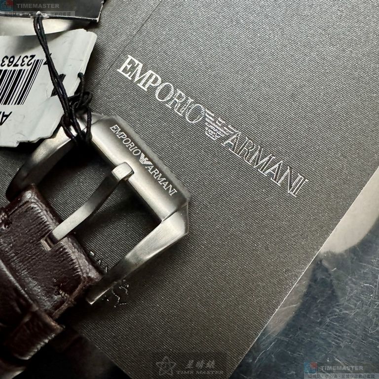 [星晴錶業]ARMANI手錶,42mm,AR00082古銅色錶面古銅色錶殼銀色精鋼錶帶款, , large