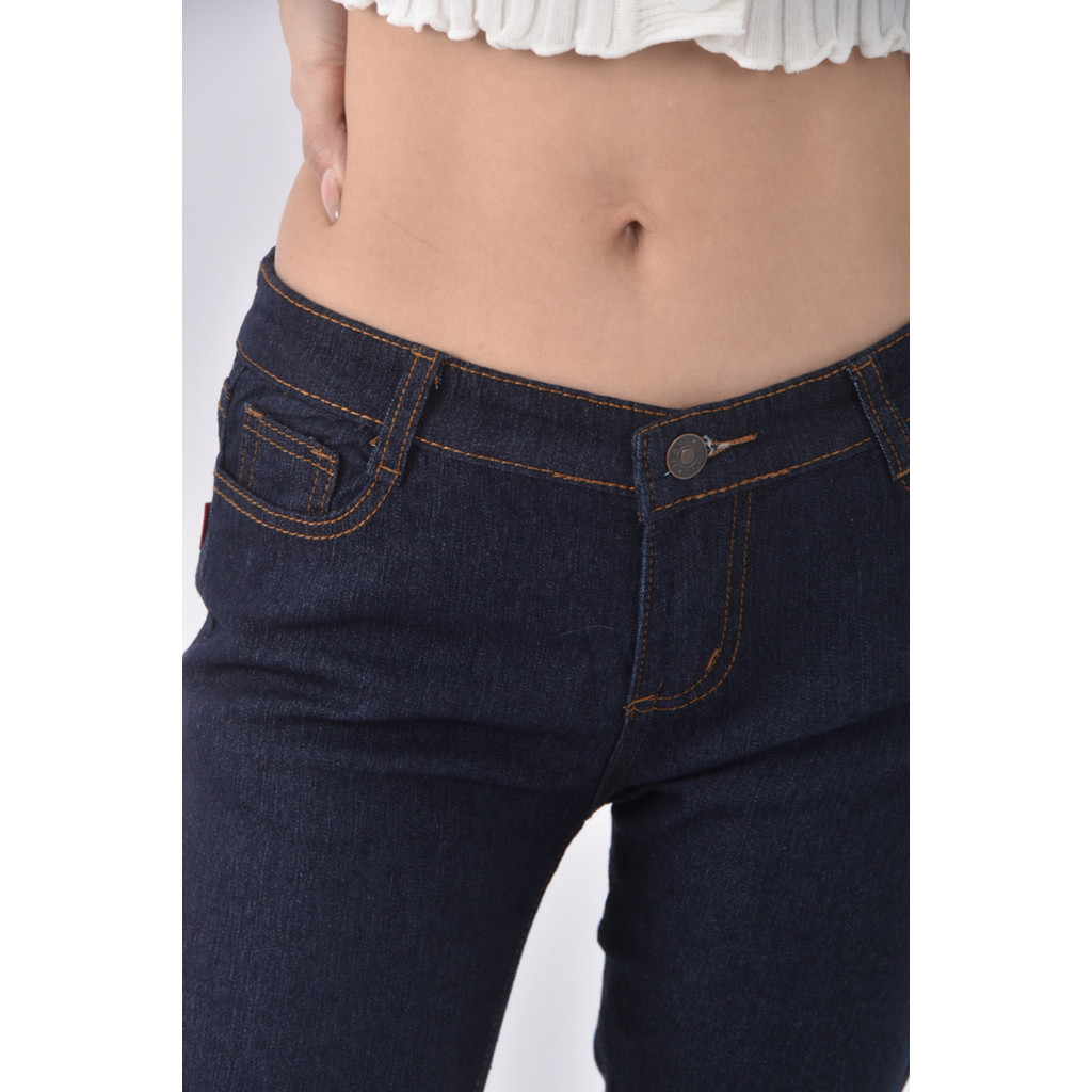 (L) heha丹寧牛仔藍色長褲二手衣, , large