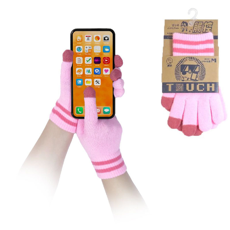 童樂企鵝保暖觸控手套, , large