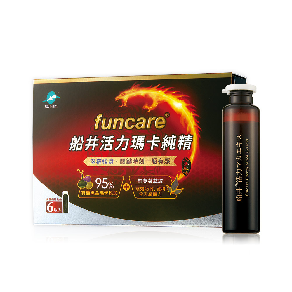 【船井】活力瑪卡純精15ml 6瓶入/盒