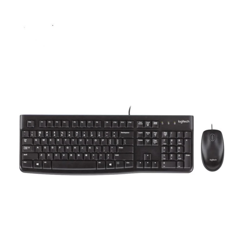 【 Logitech 羅技 】MK120 有線 鍵盤滑鼠組, , large