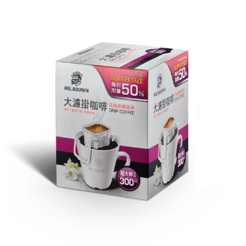 伯朗大濾掛咖啡-花柚晨曦風味 15g x10, , large