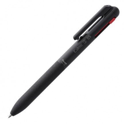 飛龍PENTEL Calme靜暮 三色輕油性筆-0.5mm黑+紅+藍(XBXAC35)綠松石桿, , large