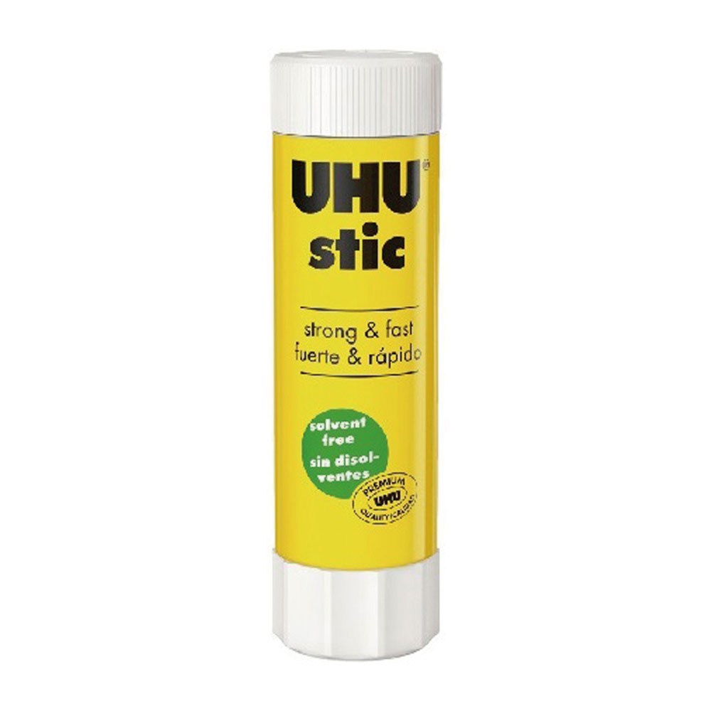 【德國 UHU】口紅膠 大 40g 無毒性 12支/盒 UHU-014(德國製), , large