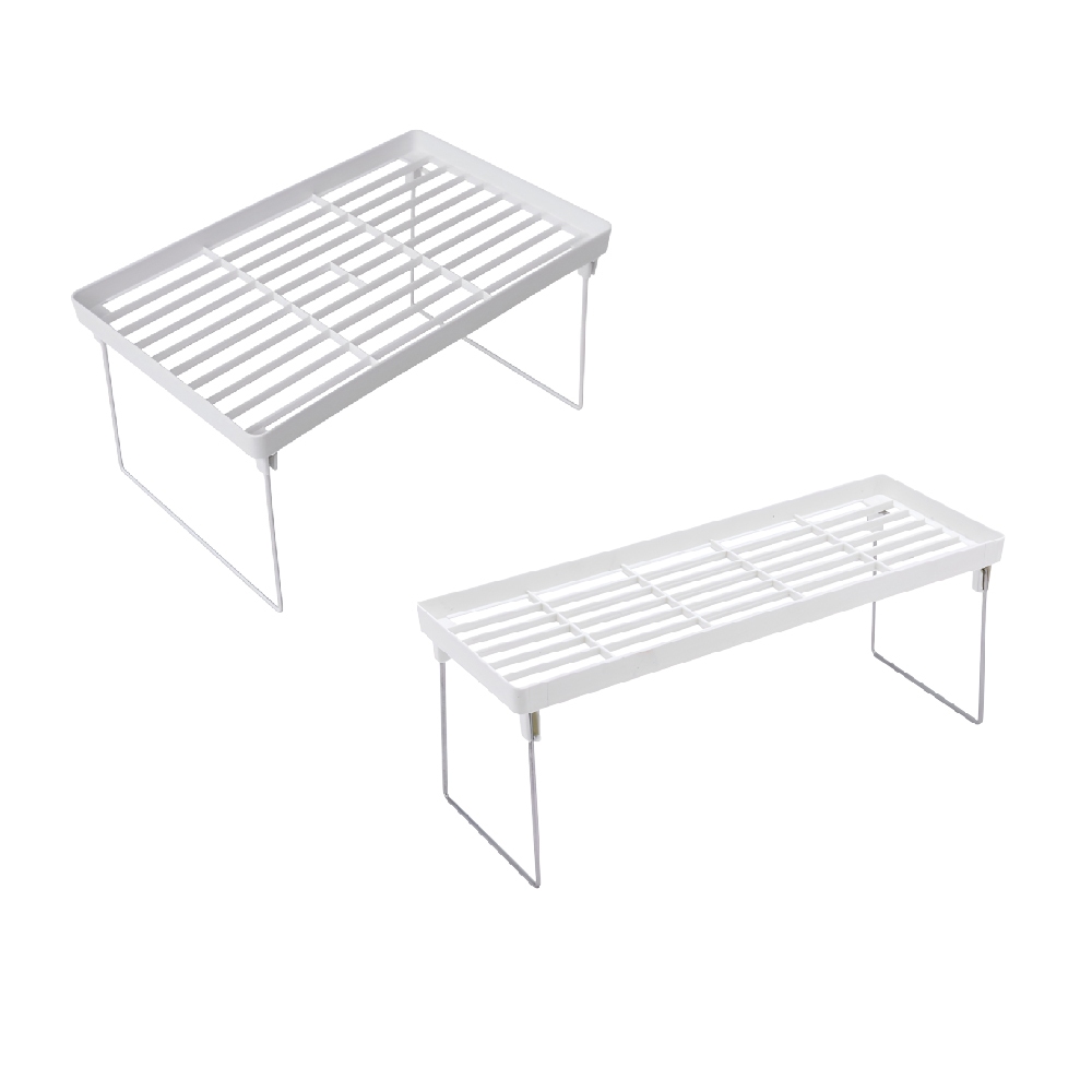 重疊收納架 收納架 折疊架 置物架 廚房塑膠折疊架 浴室儲物架【Ho覓好物】重疊收納架 JP3199 JP3200, , large