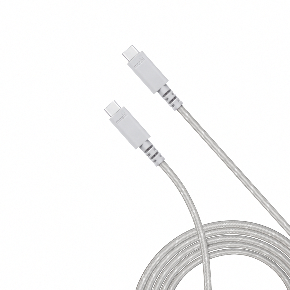 Moshi Integra USB-C to USB-C 240W/480Mbps 充電傳輸編織線 (3m), , large