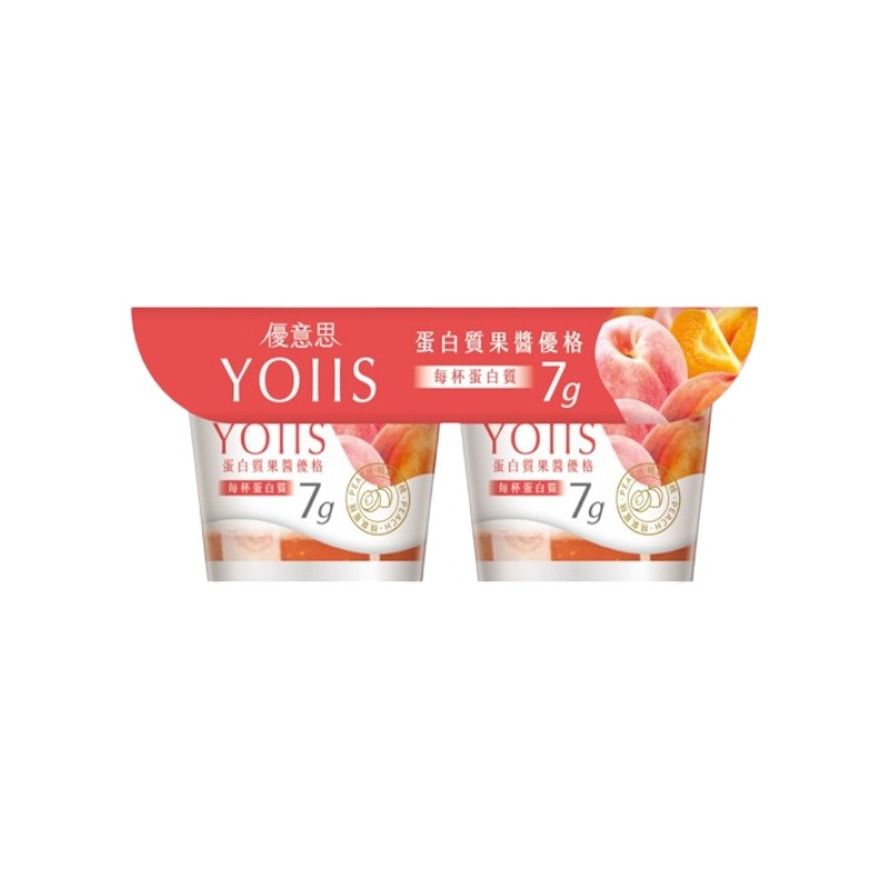 優意思蛋白質果醬優格(桃氣蜜桃), , large