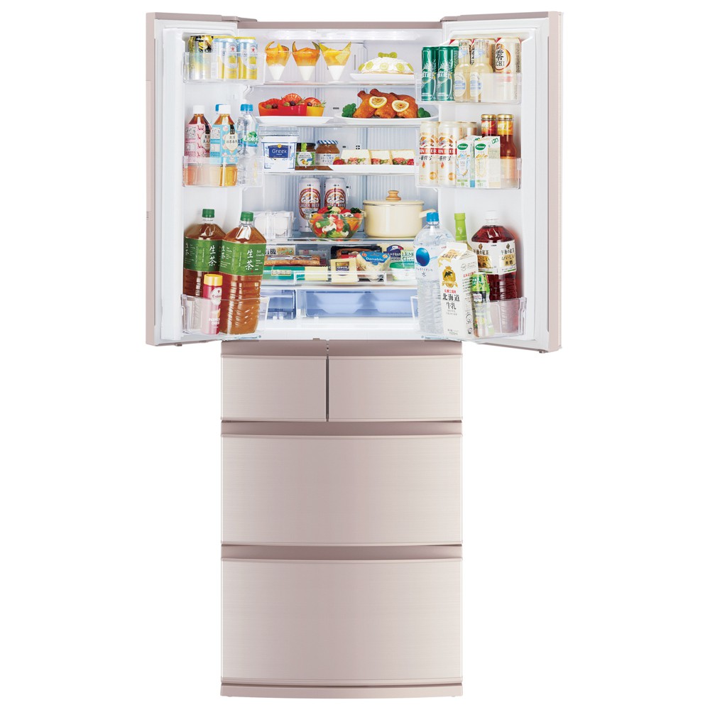 MITSUBISHI Japan-Made 513L Six-Door Inverter Refrigerator MR-RX51E, , large