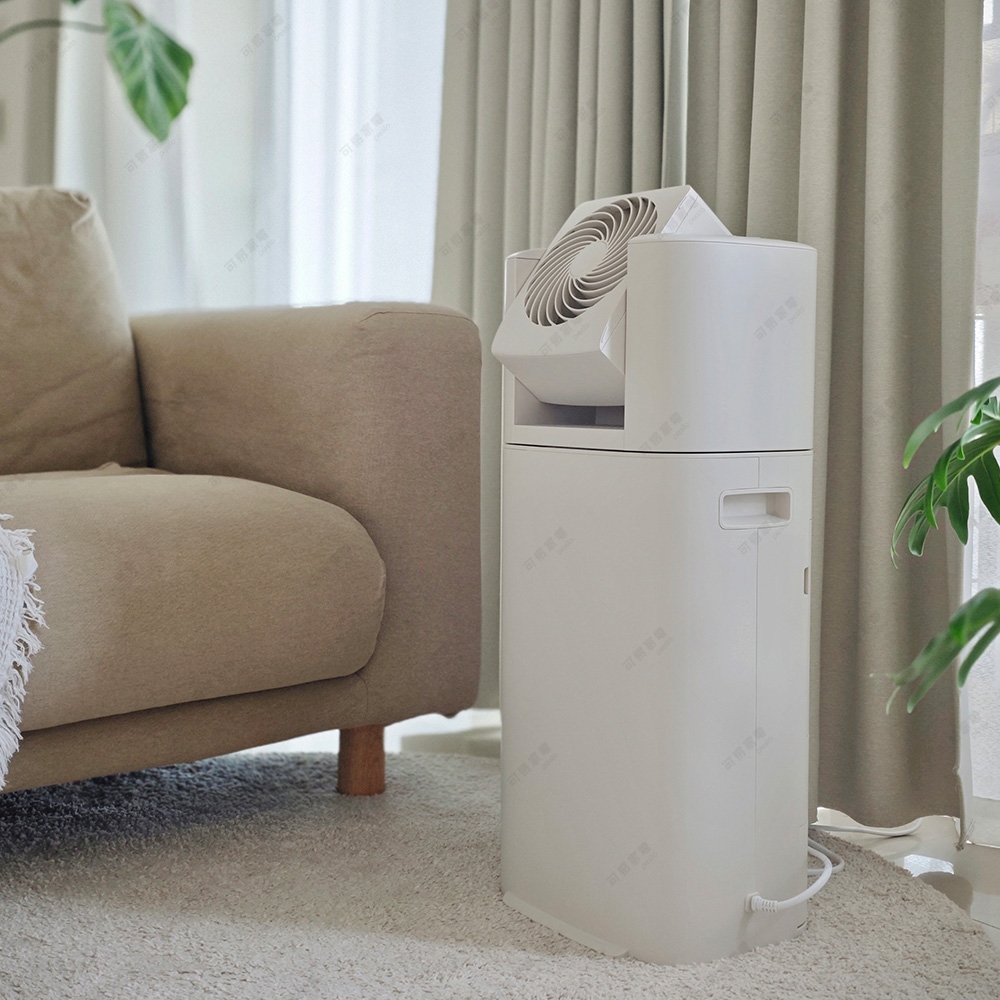 日本IRIS OHYAMA 乾燥循環除濕機 DDC-60｜暖風除溼 x 冷風循環扇 x 極致乾燥, 象牙白色, large