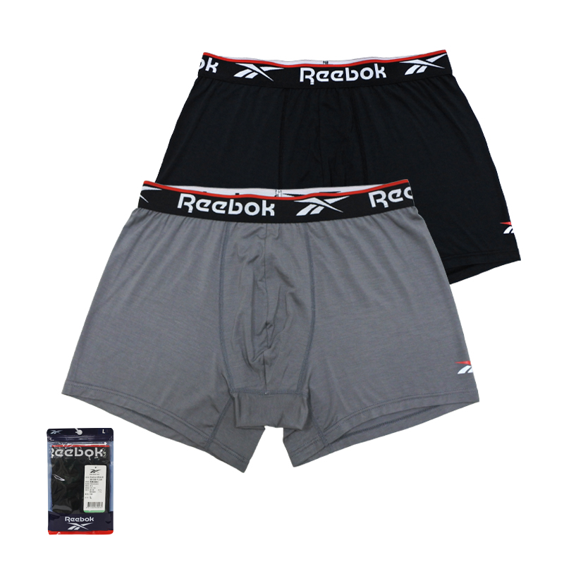 Reebok男絲滑莫代爾平口褲, , large
