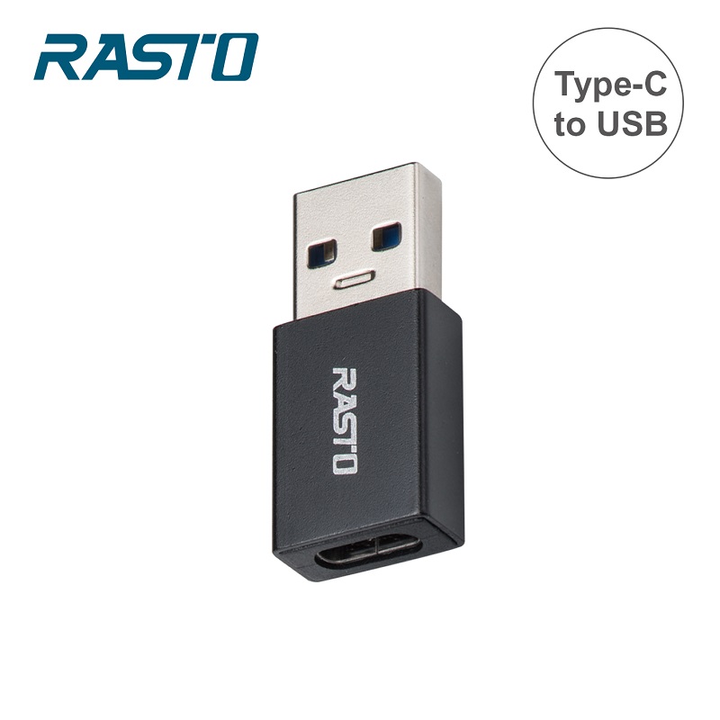 RASTO RX58 Type-C轉USB鋁製轉接頭, , large